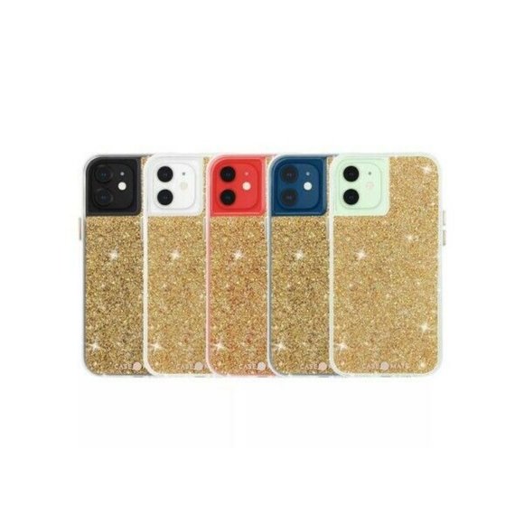Case-Mate Apple iPhone 12 Mini Twinkle Case - Gold NIB - Picture 4 of 4